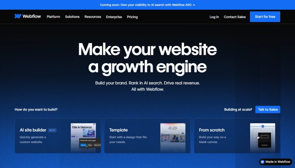 webflow